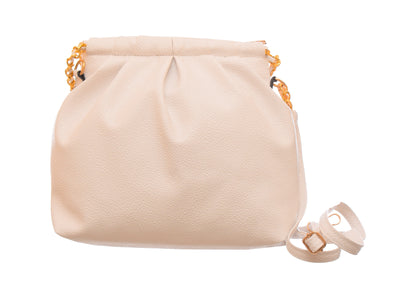 Shrink Leather Crossbody Bag