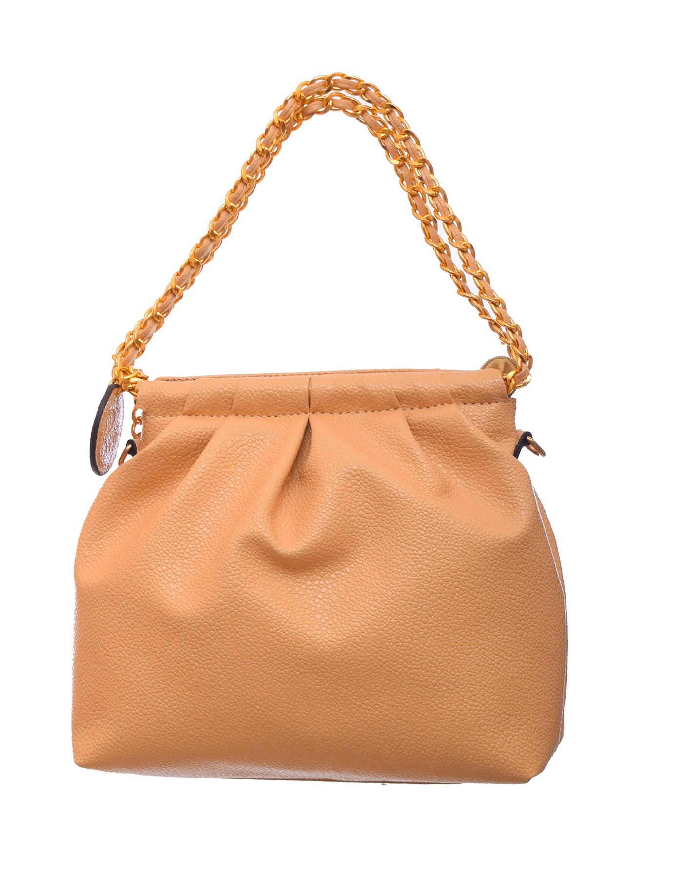 Shrink Leather Crossbody Bag