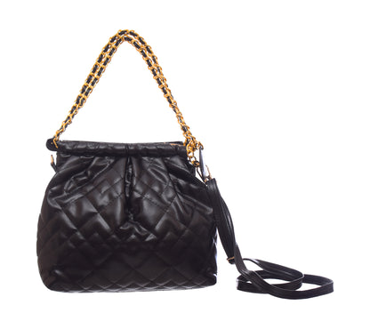 Capitone Leather Handbag