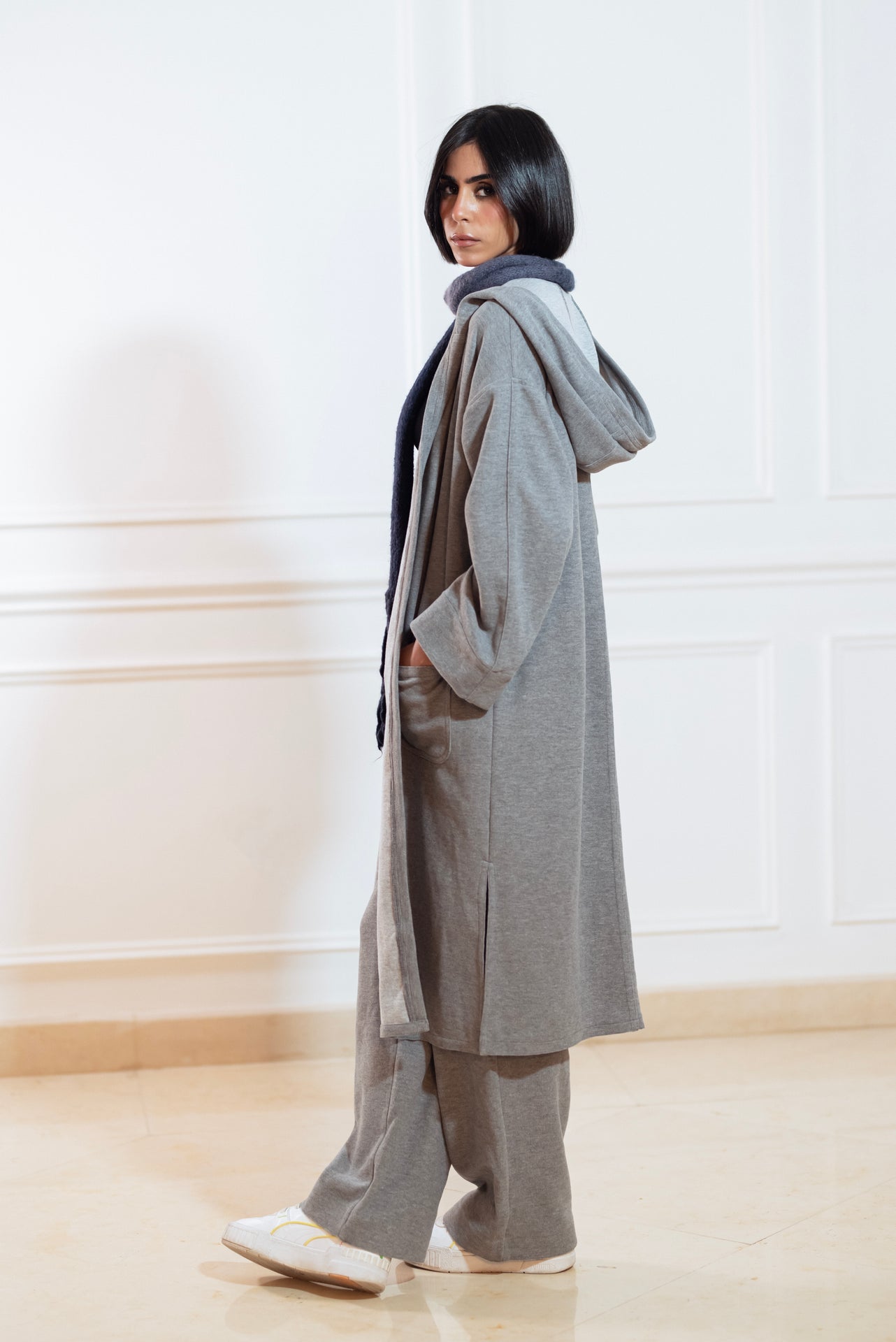 Cashmere Lounge Set - Grey