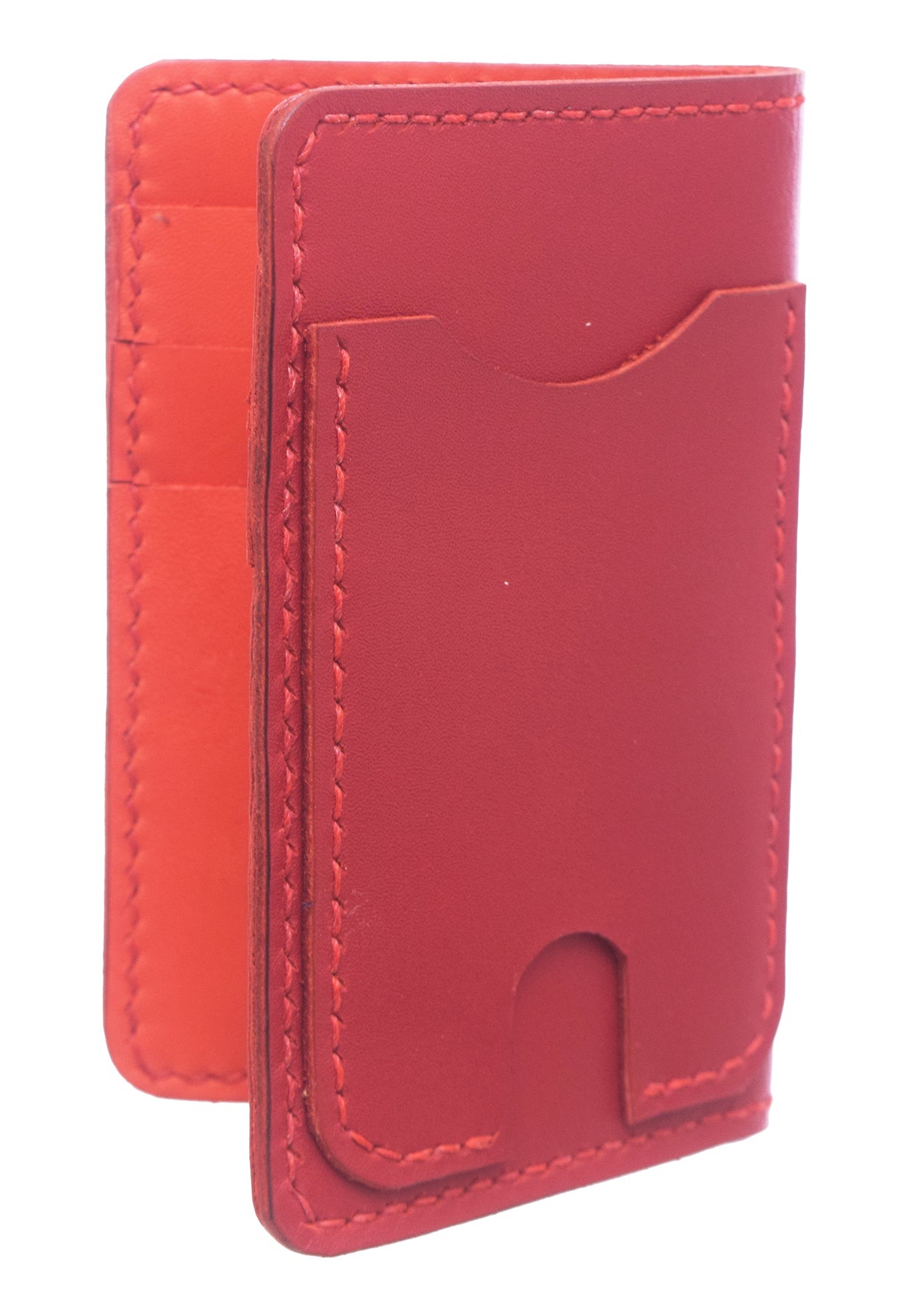 Genuine Leather Wallet with 9 Pockets Pharaonic Design