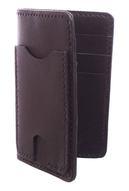 Genuine Leather Wallet with 9 Pockets Pharaonic Design