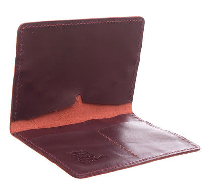 Genuine Leather Wallet with 4 Pockets with Embossed Design