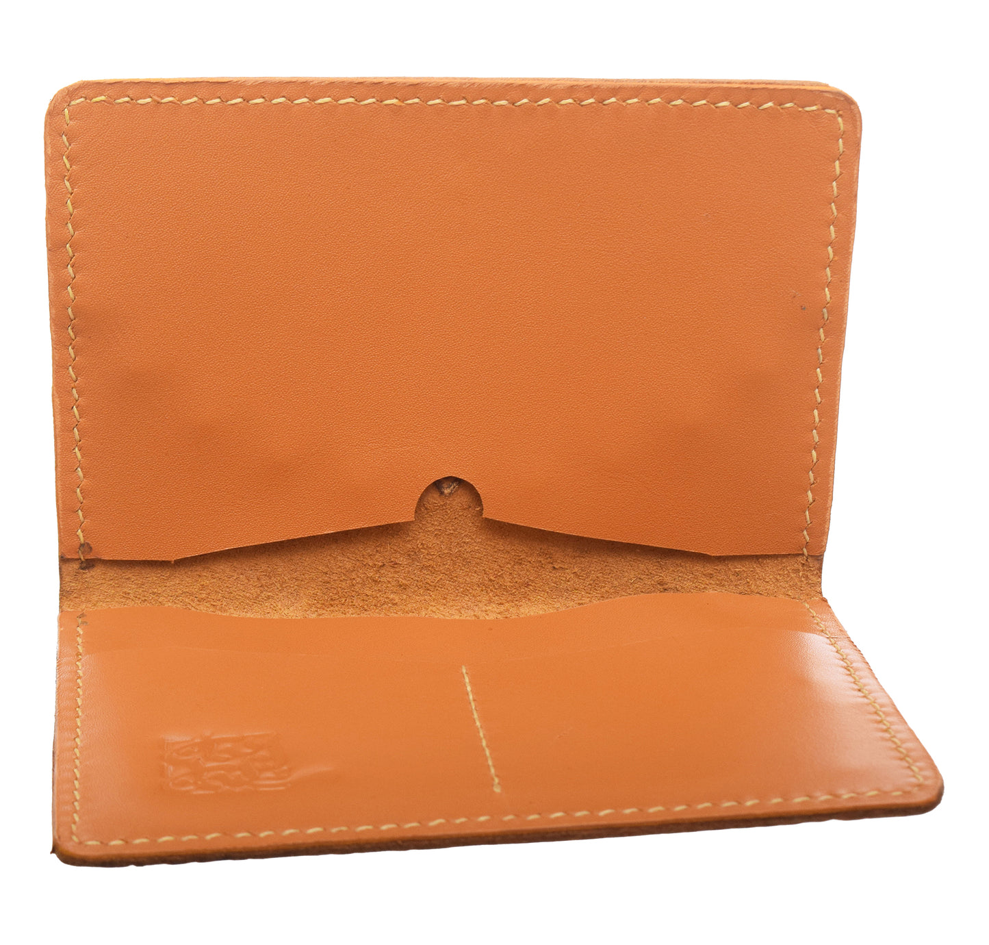 Genuine Leather Wallet with 4 Pockets with Embossed Design