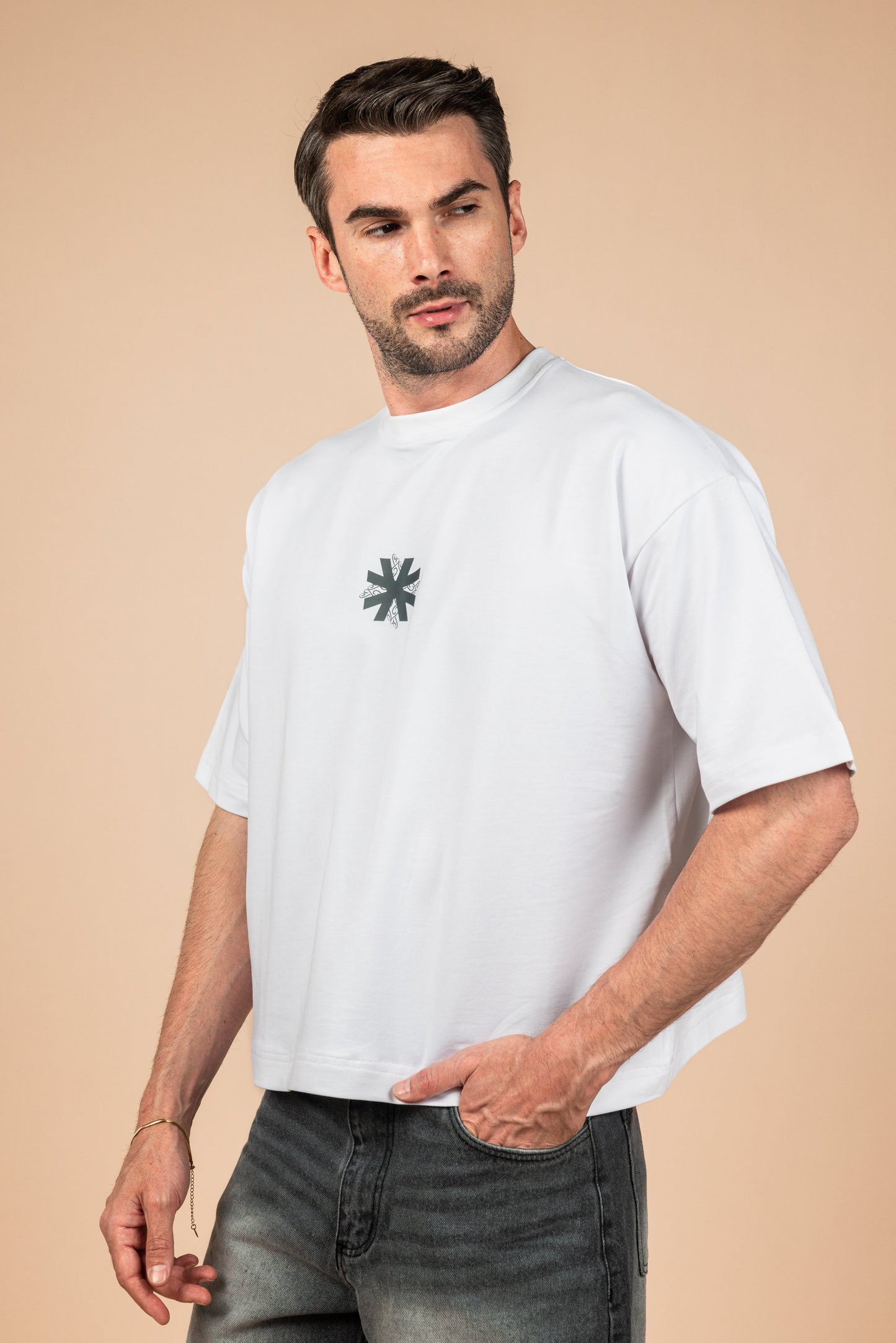 Unconventional Boxy Fit Tee - Off White
