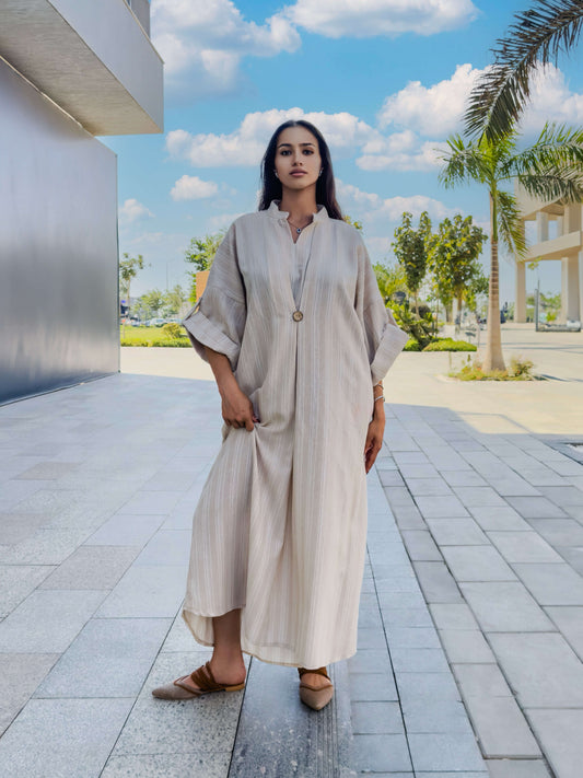 Aura Linen Dress