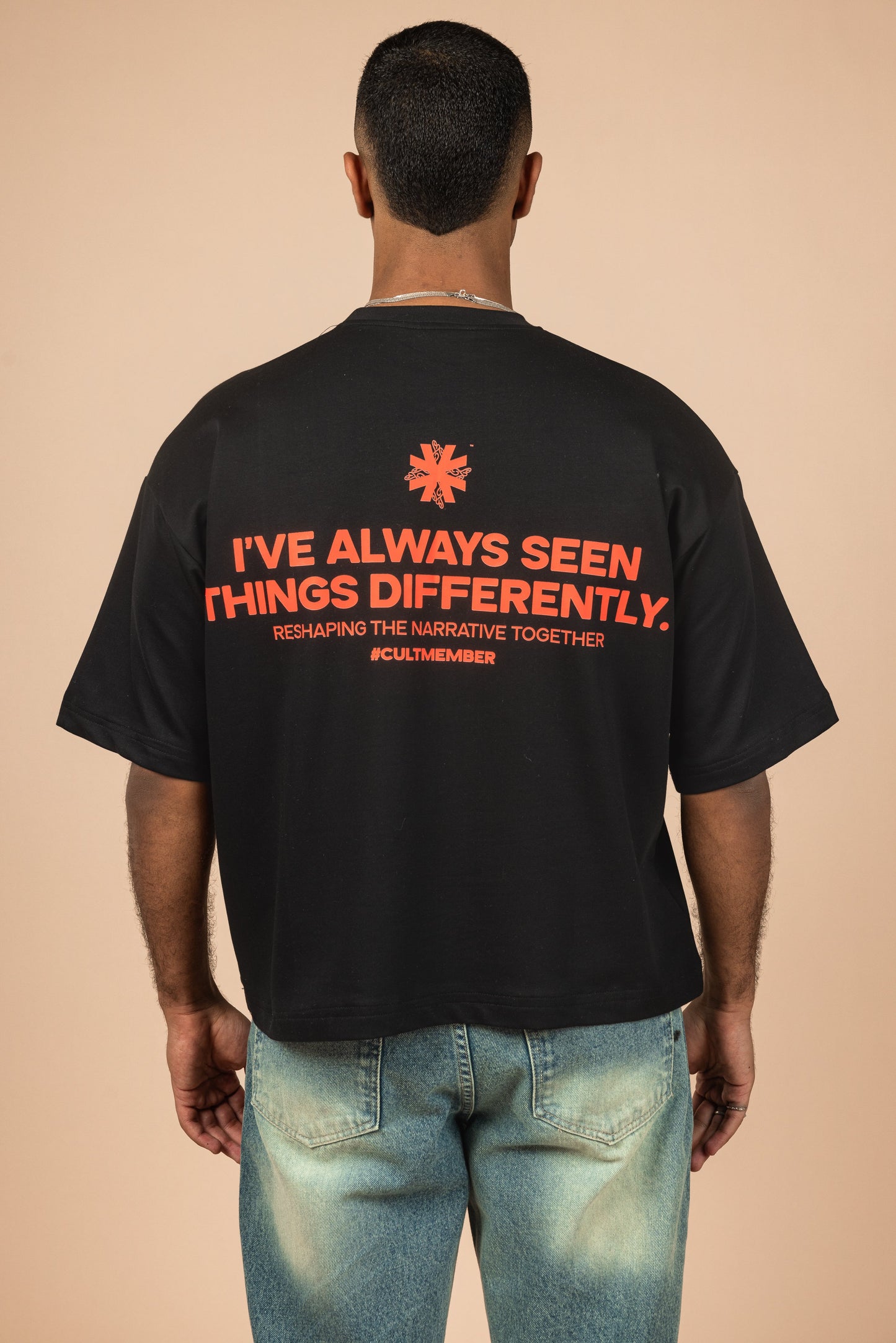 Unconventional Boxy Fit Tee - Black