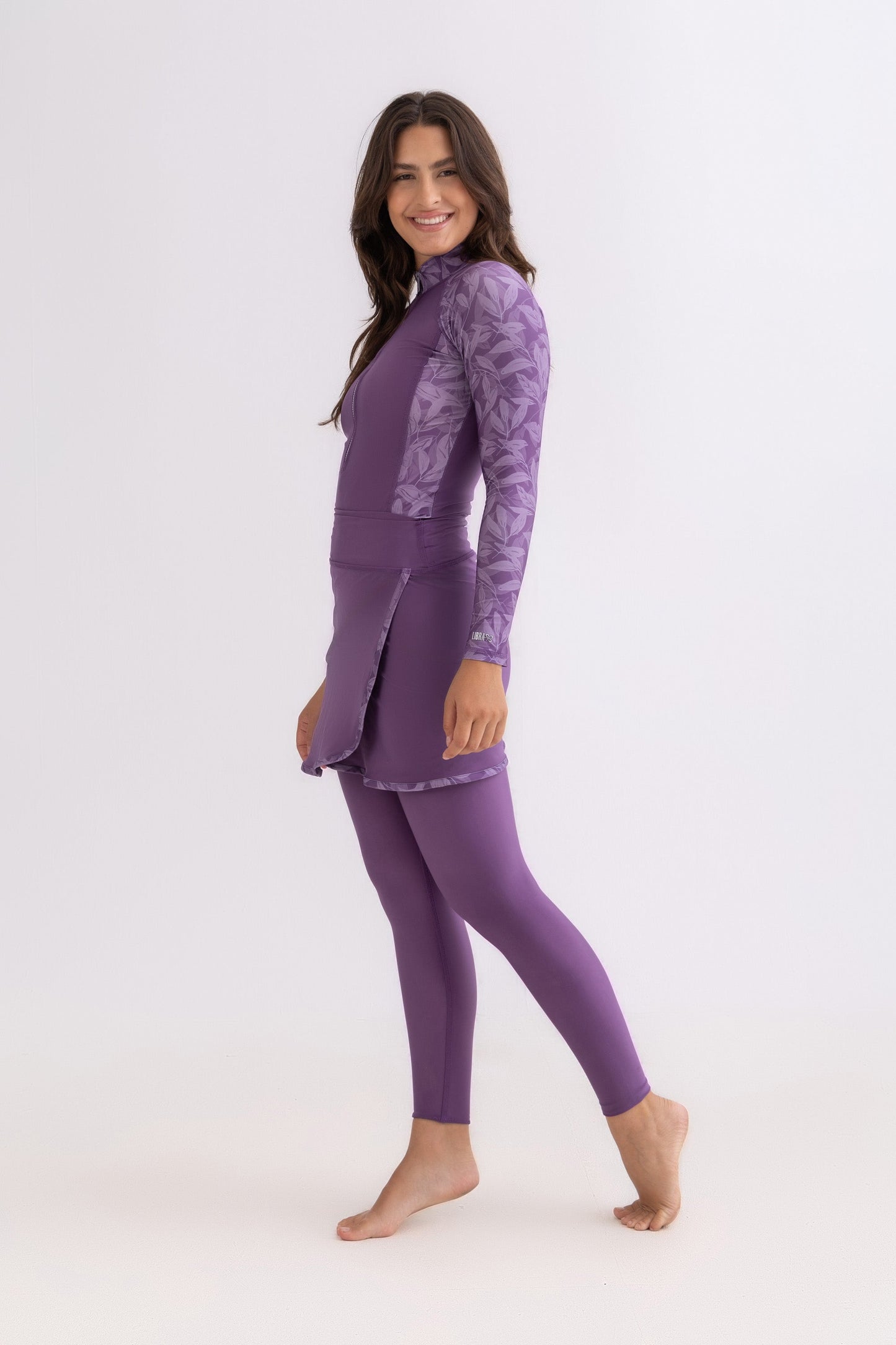 Lycra Feel Free Swimsuit - Purple