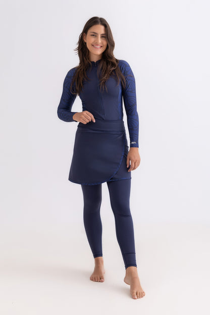 Lycra Feel Free Swimsuit - Navy