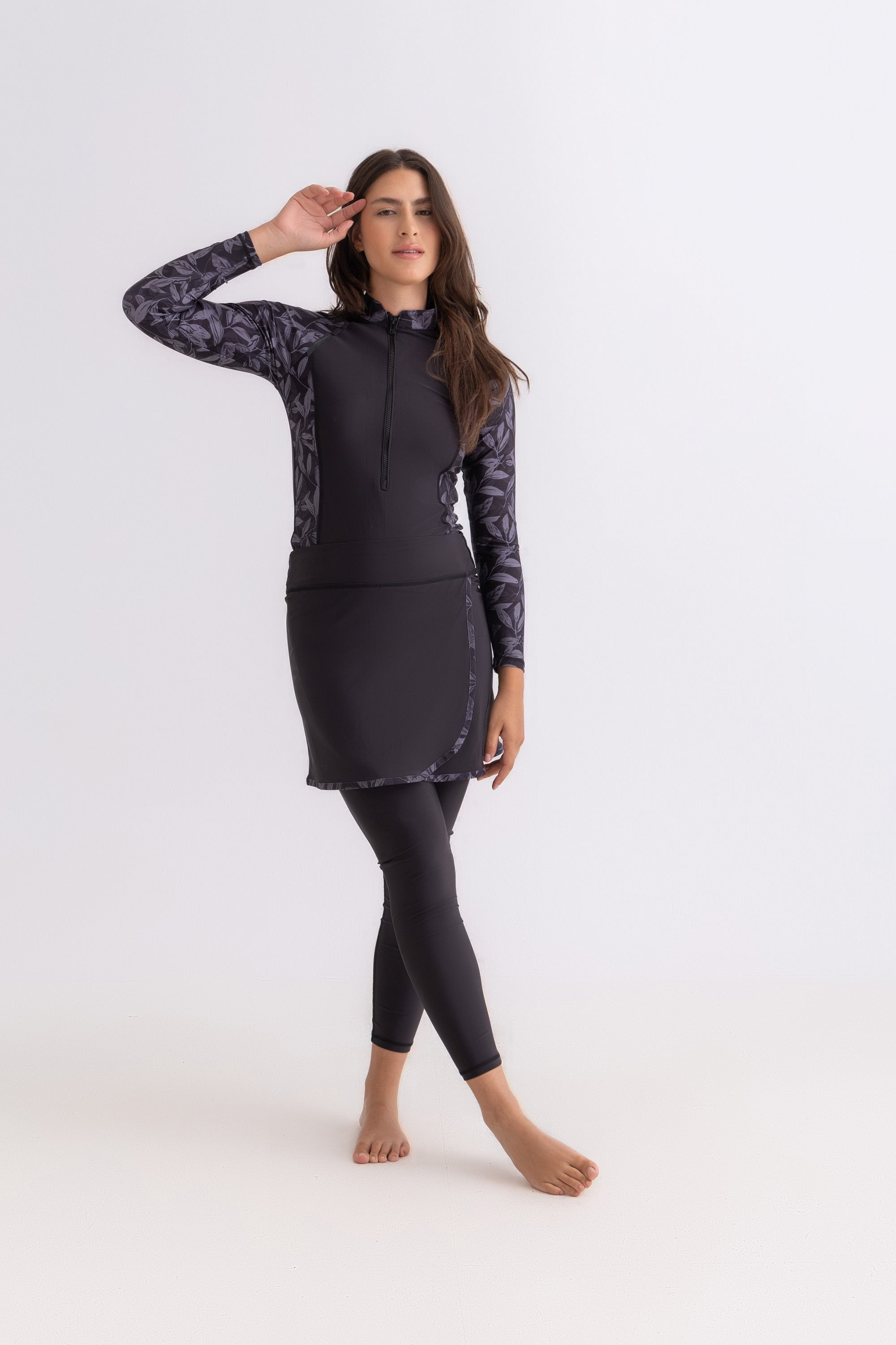 Lycra Feel Free Swimsuit - Black