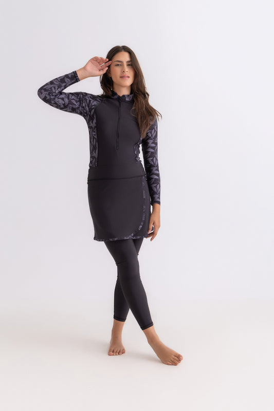 Lycra Feel Free Swimsuit - Black