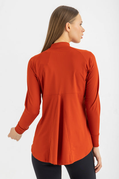 Libra Long Sleeve Ruffle Top