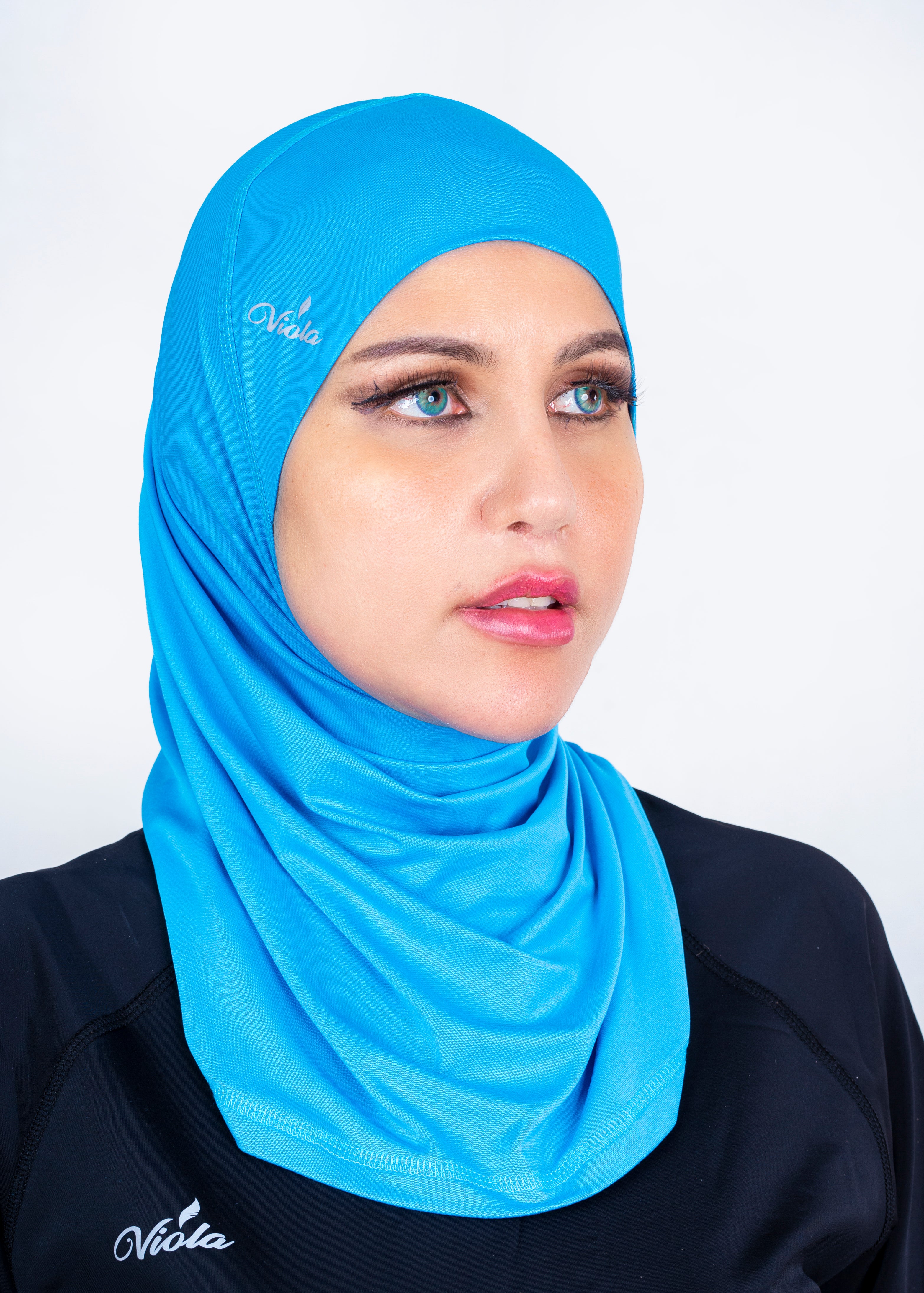 Aero Fit Sports Hijab - Blue