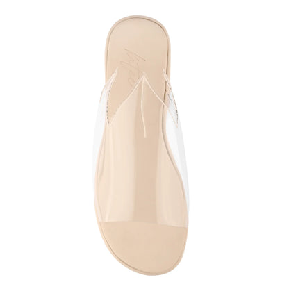 HOJA Clear Wedge Heels Slippers