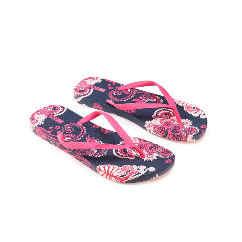 Pink Whirl Slippers