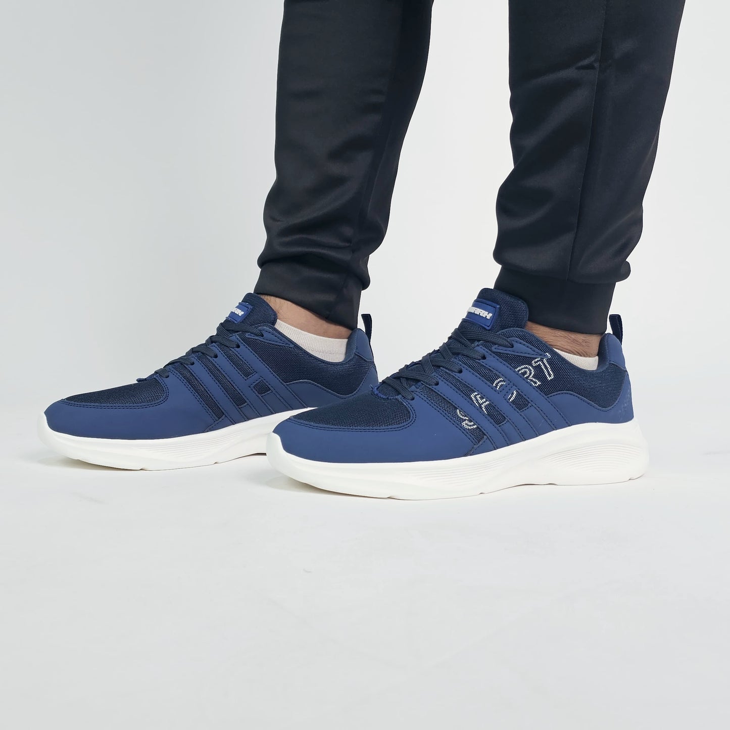 Leather Glory Sneakers - Navy
