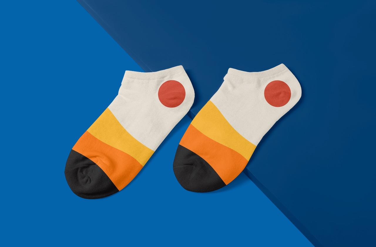 Cotton Colorful Pattern Ankle Socks – Multicolor