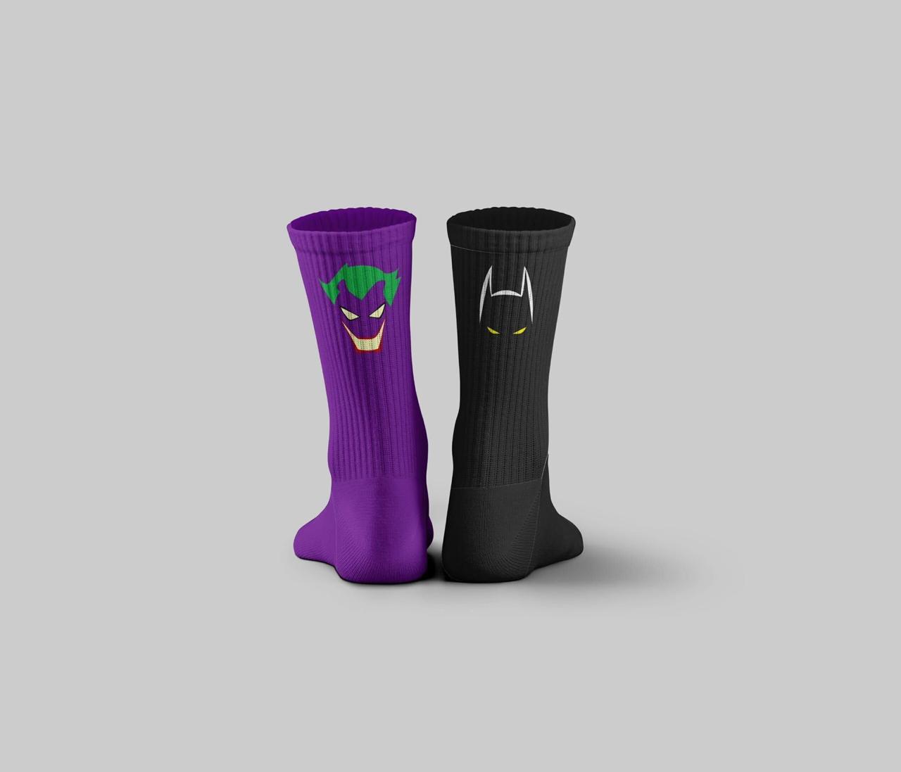 Batman & joker Socks