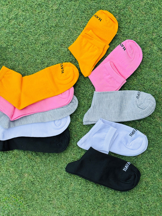 Cotton Ankle Socks Pack Of 10
