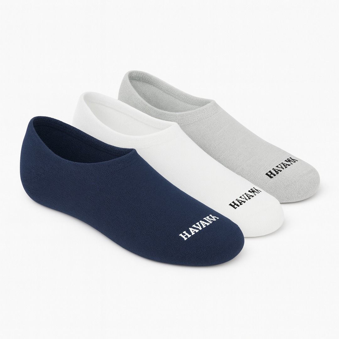 No Show Daily Soft Socks – Set of 3