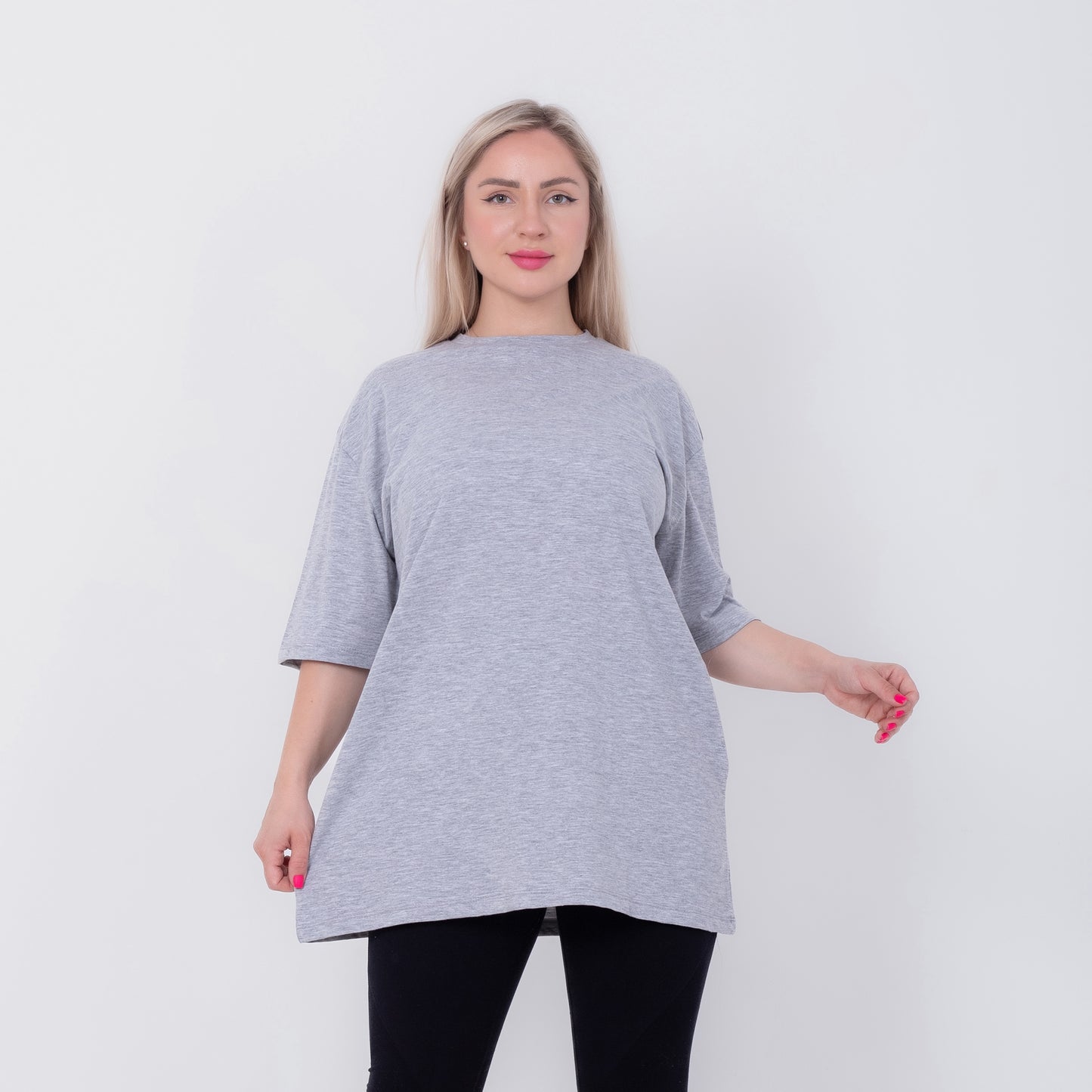 Basic Round Over Size T.Shirt