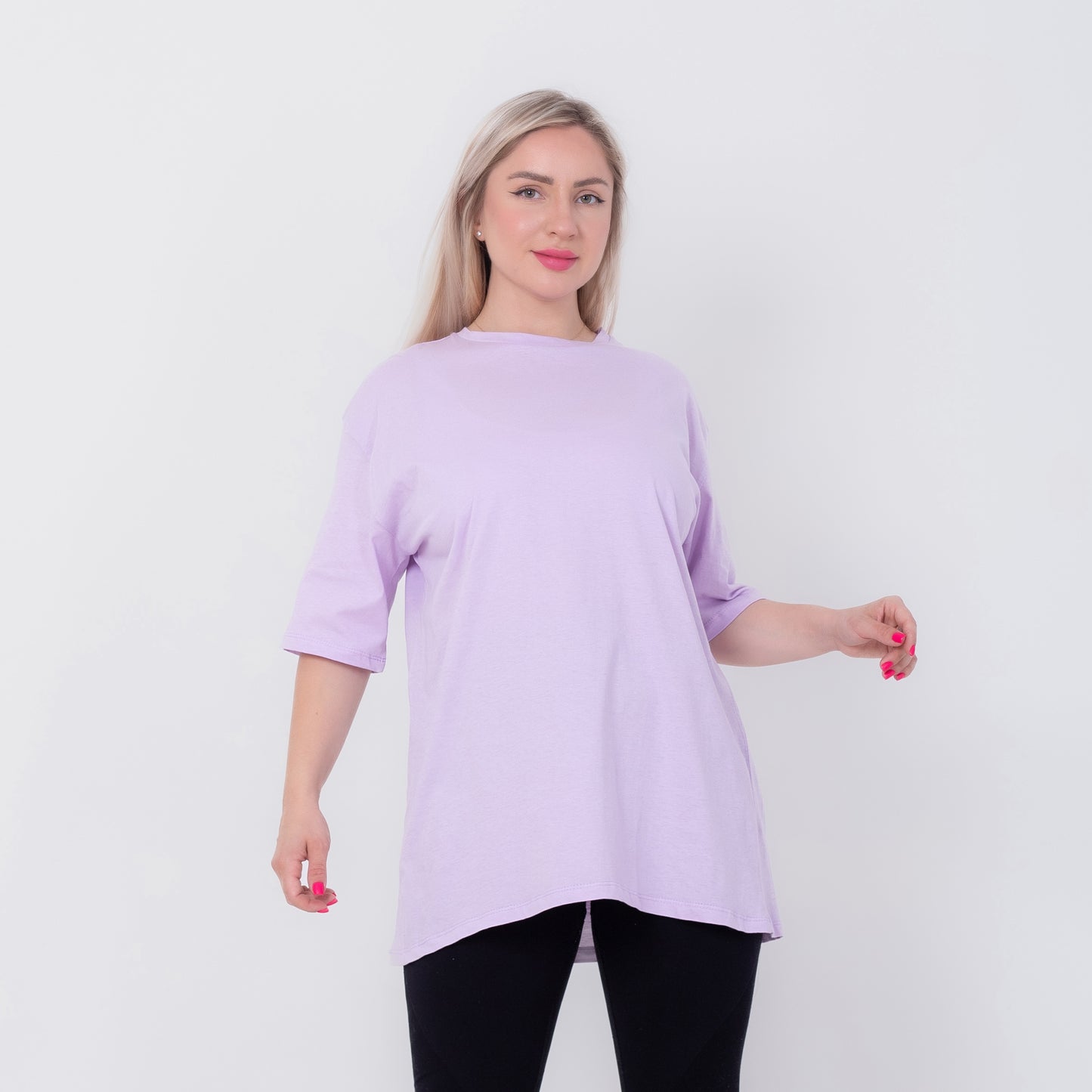 Basic Round Over Size T.Shirt