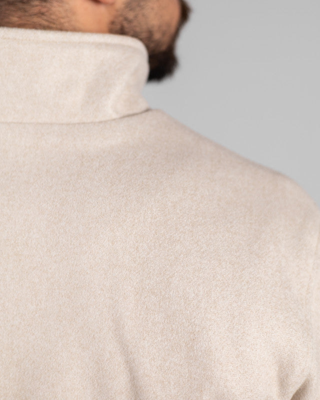Wool Solid Jacket – Cream