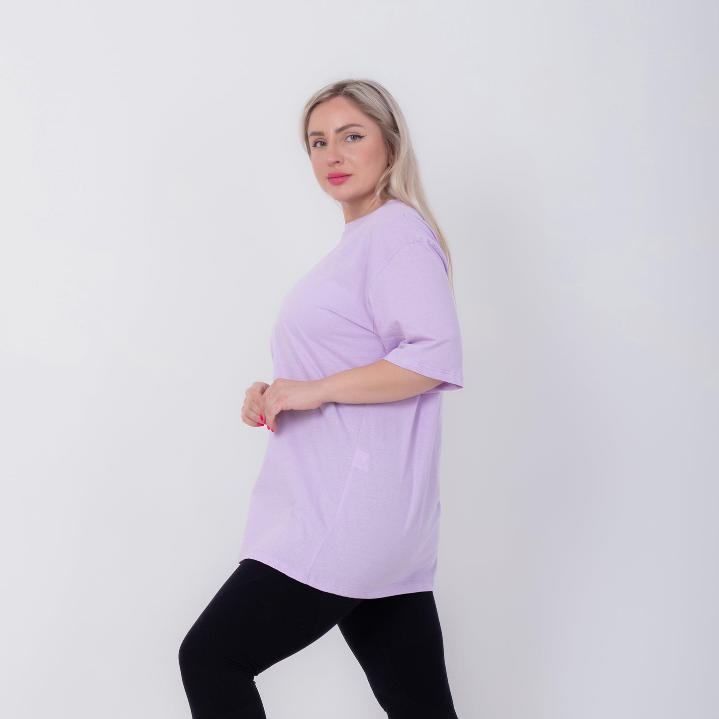 Basic Round Over Size T.Shirt