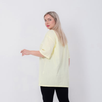 Basic Round Over Size T.Shirt