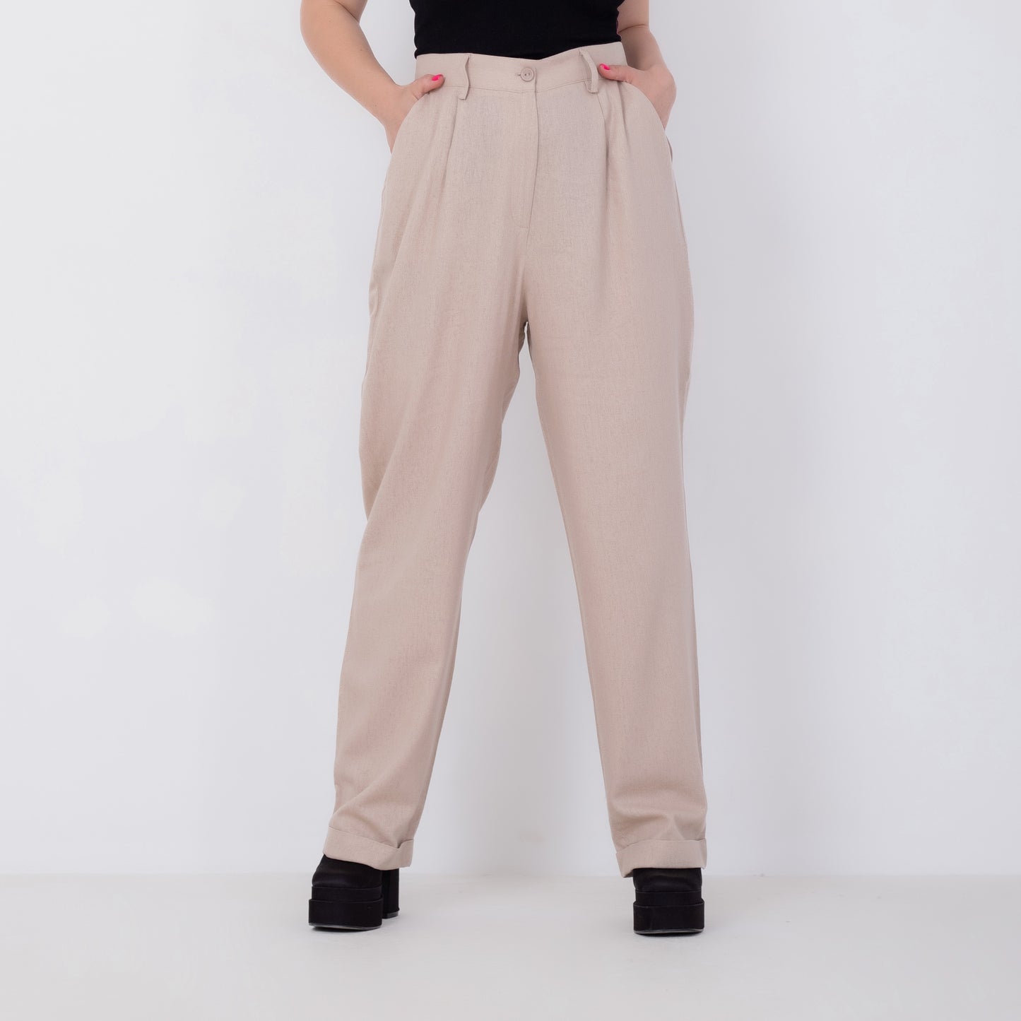 Classic Pants with Pockets