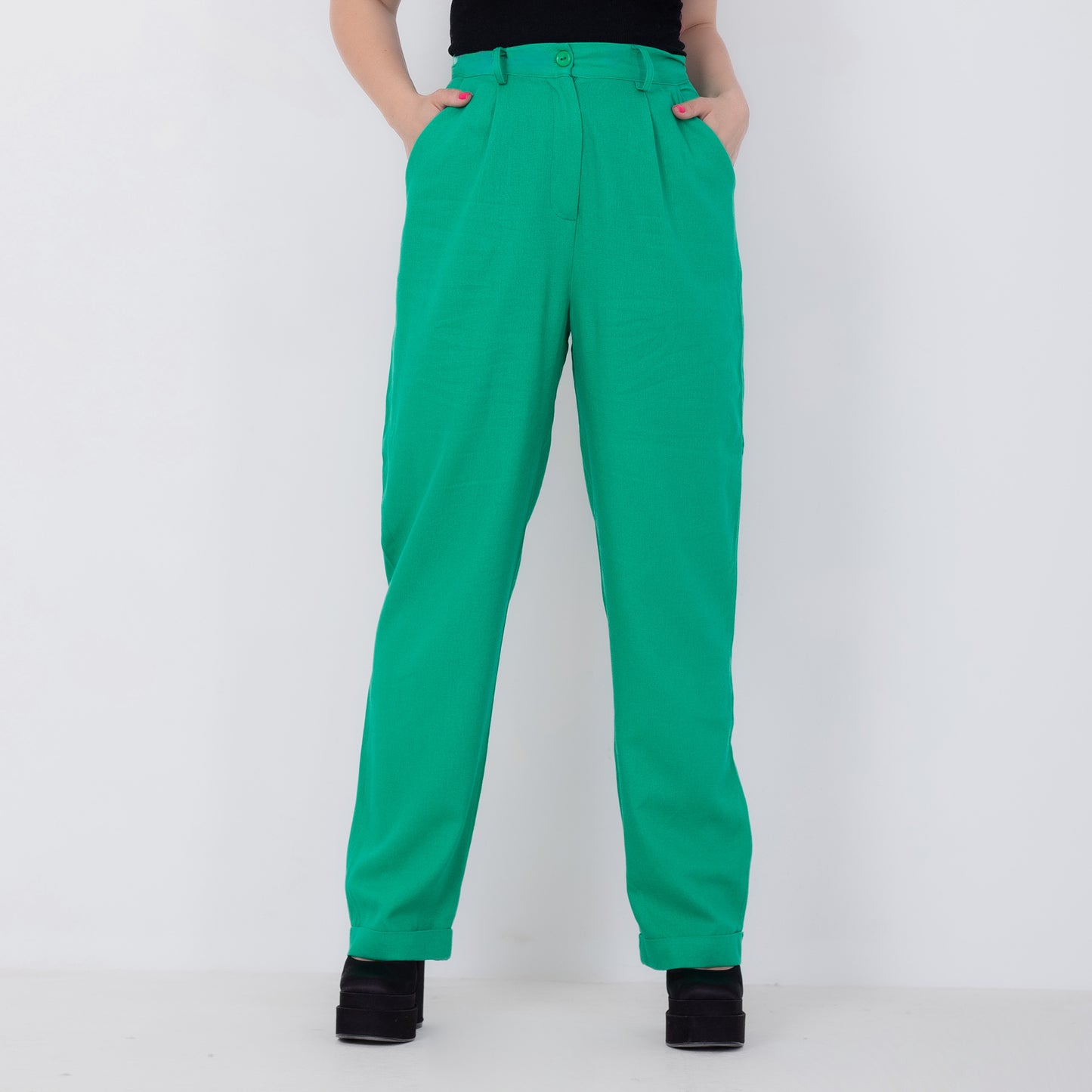 Classic Pants with Pockets