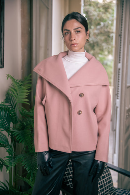 Dreamy Pink Mini Coat