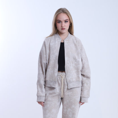 Melton Shadow Camo Tracksuit – Beige