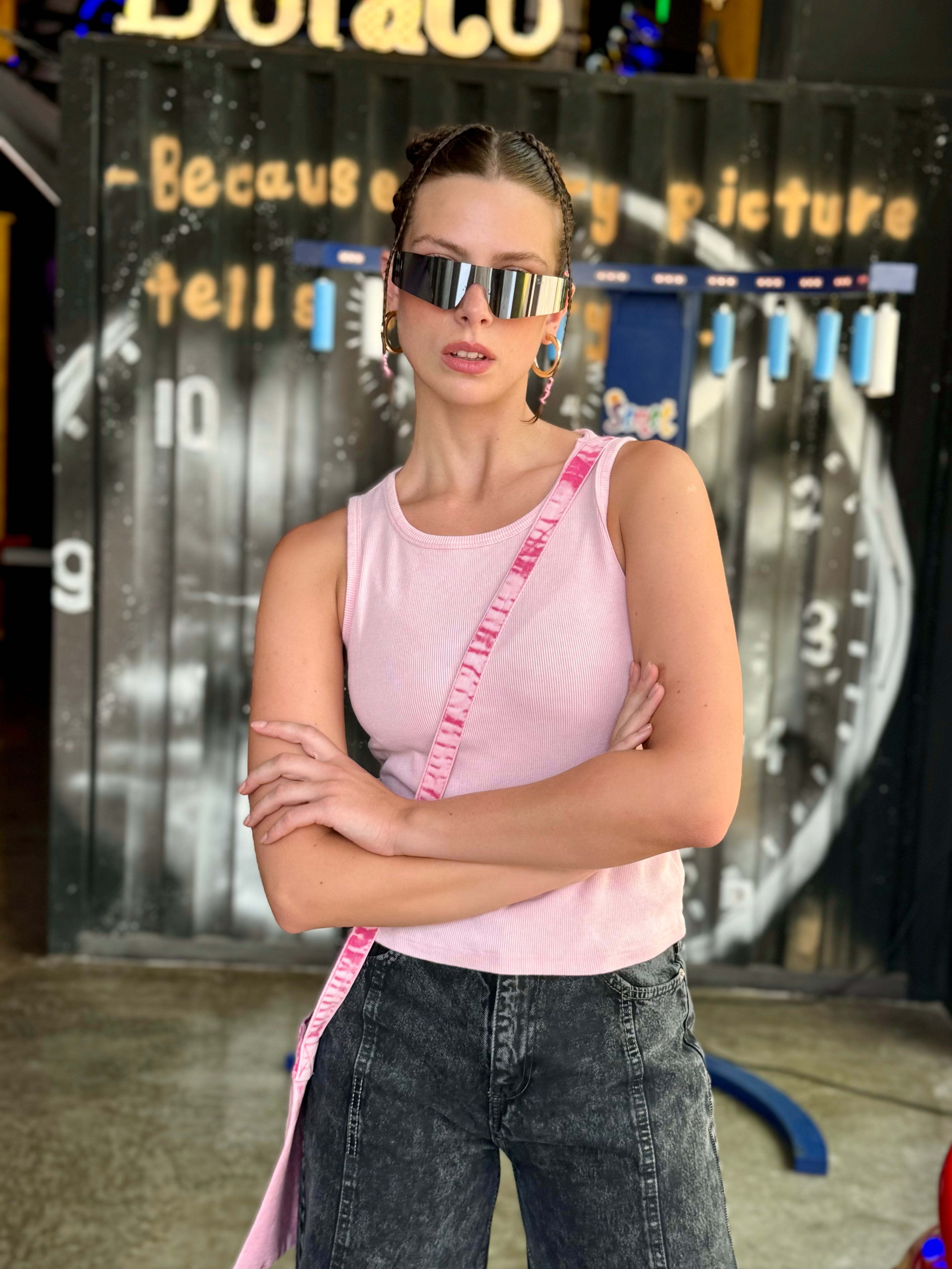 Cotton Basic Top - Pink