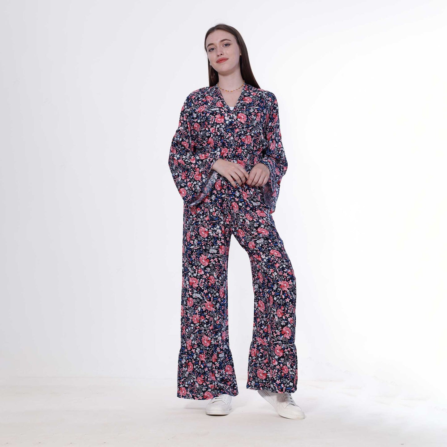 Floral Printed Jumpsuit