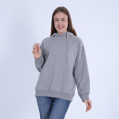 Basic Hoodie-Grey