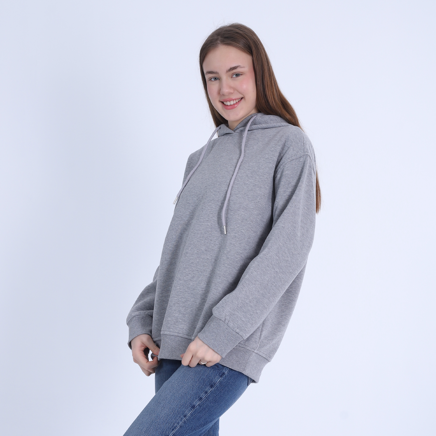 Basic Hoodie-Grey