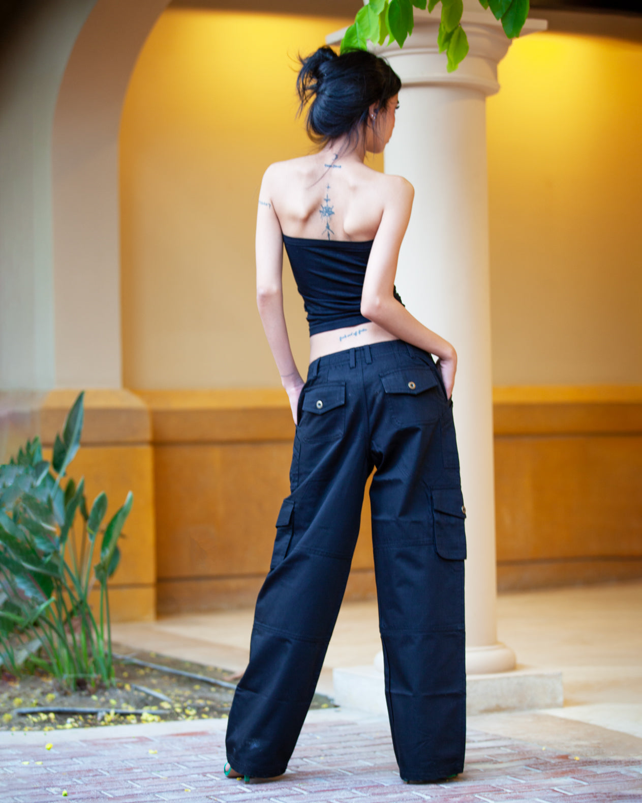 Black Cargo Pants