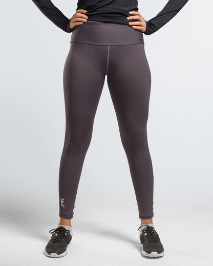 Lycra Ultra Light Performance Leggings - Dark Grey
