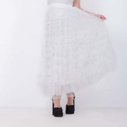 Fluffy Tullet Maxi Skirt