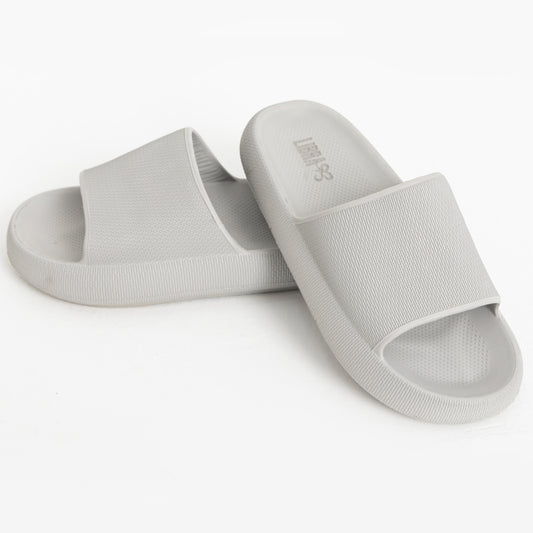 EVA Foam Beach Slides - Grey