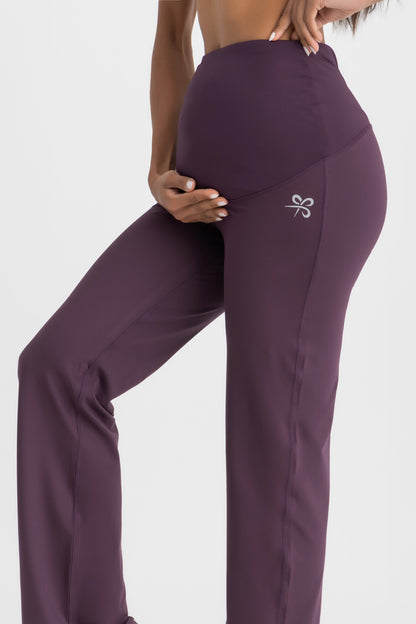 Lycra Gentle Bump Pants - Plum