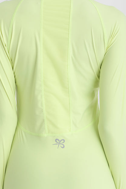 Lycra Endura Long Sleeve Top - Kiwi