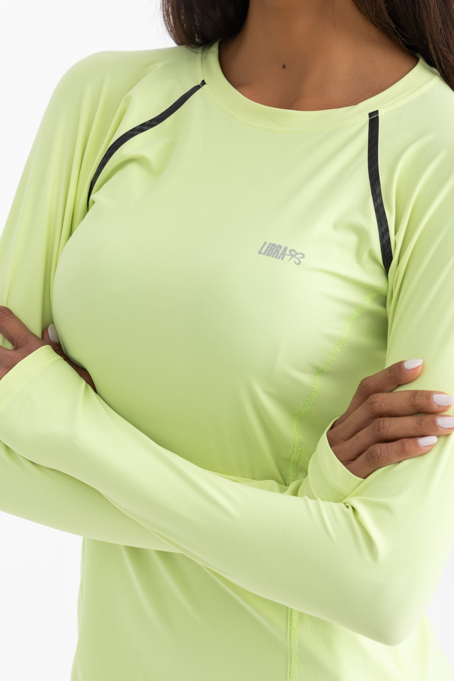 Lycra Endura Long Sleeve Top - Kiwi