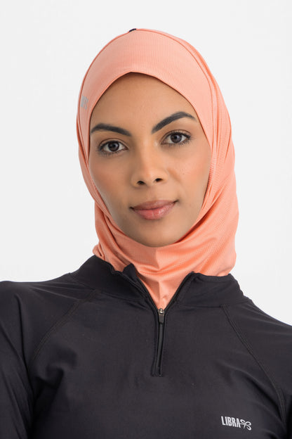 Lycra Sporty Hijab - Sandy Peach