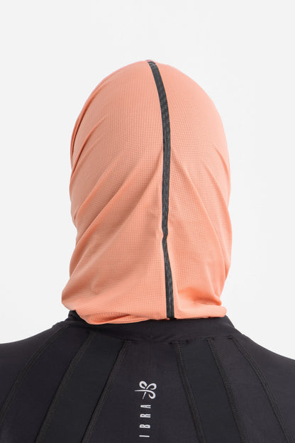 Lycra Sporty Hijab - Sandy Peach