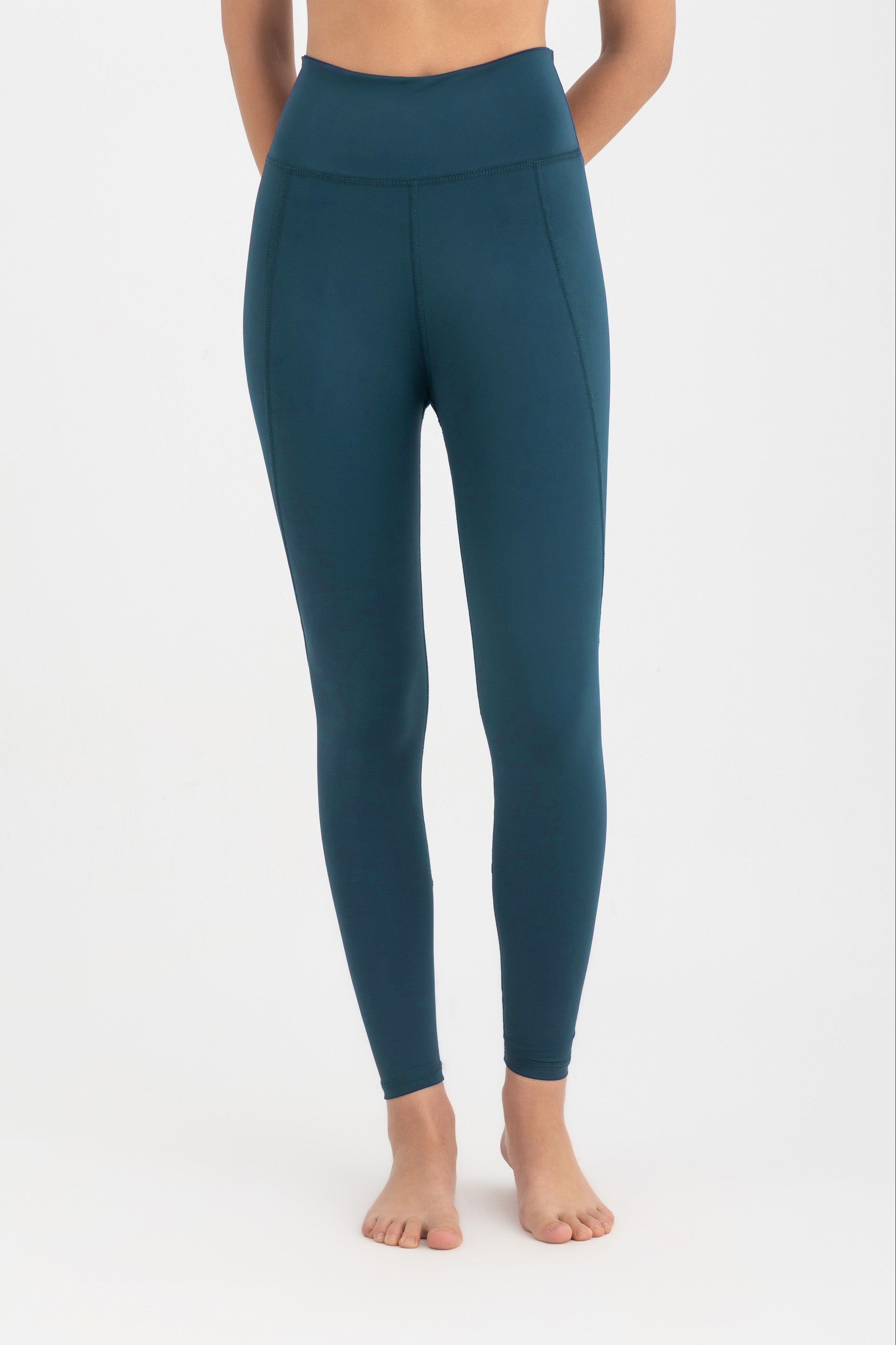 Lycra Swim Leggings - Deep Green