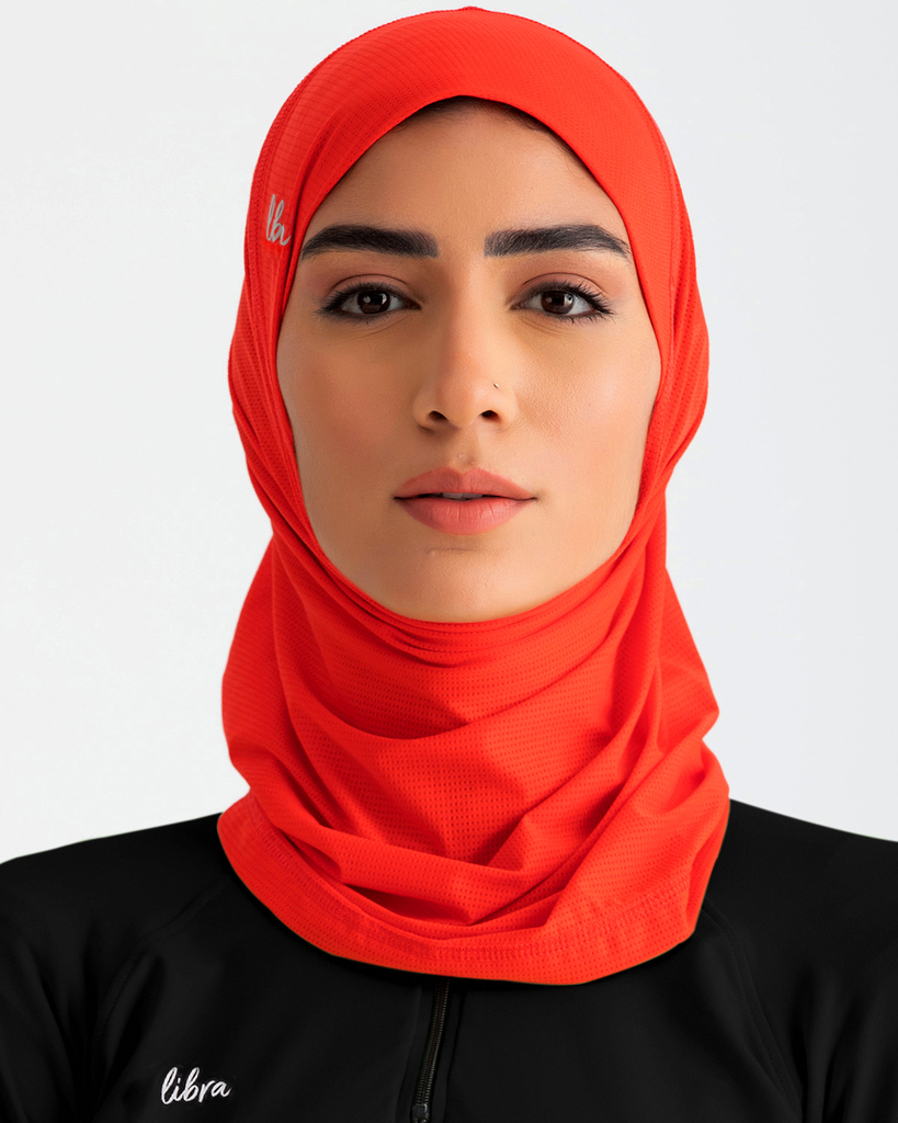 Lycra Hijab Light - Orange