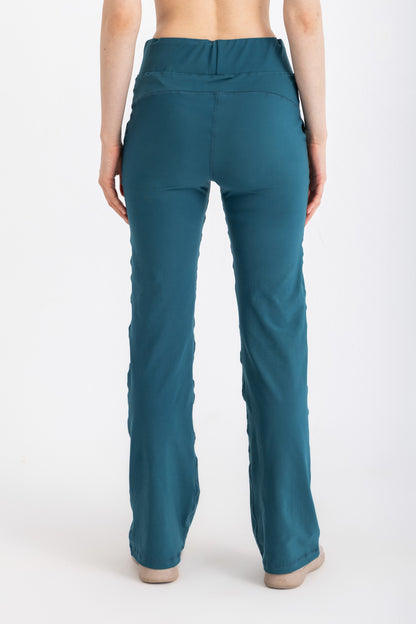 Lycra Straight Leggings - Teal