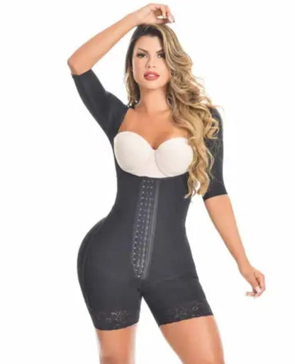 Curve Sculpt Bodysuit - Black